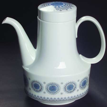 Ice Blossom Coffee Pot & Lid