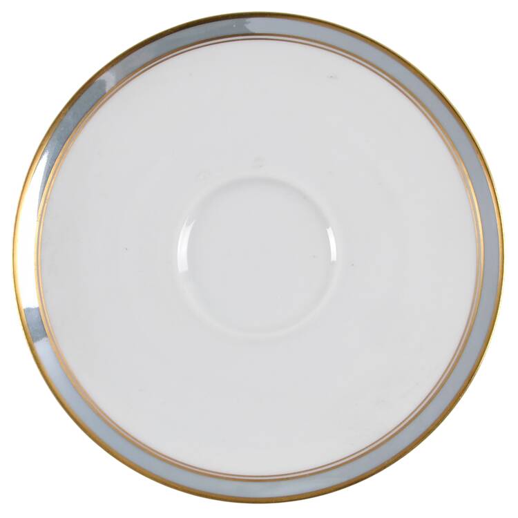 Ice Blue Saucer for Cream Soup Bowl