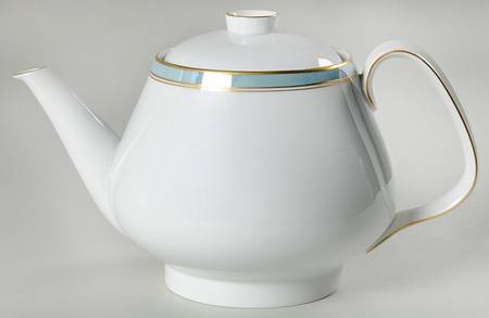 Ice Blue Teapot & Lid