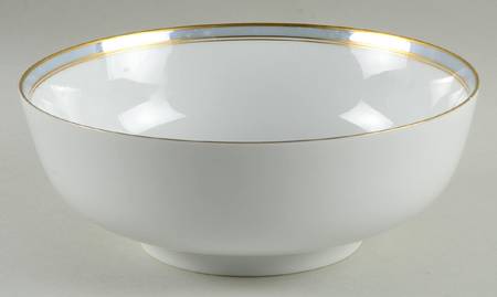 Ice Blue 8" Round Vegetable Bowl