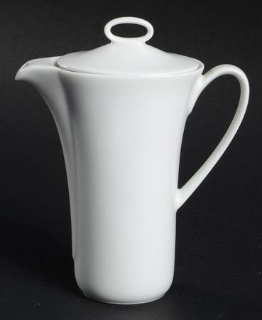 Idillio White Toy Coffee Pot and Lid