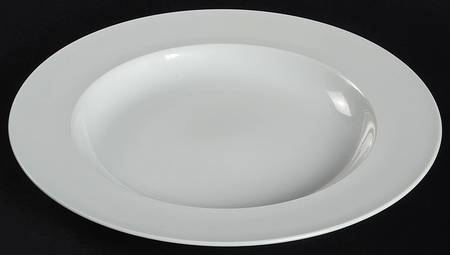 Idillio White Rim Soup Bowl