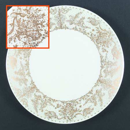 Idyll Gold Large Dinner Plate