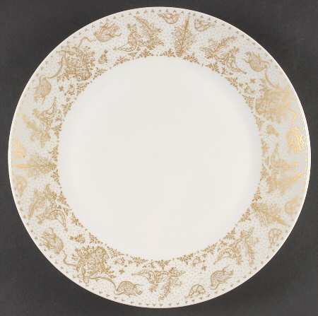 Idyll Gold 13" Chop Plate (Round Platter)