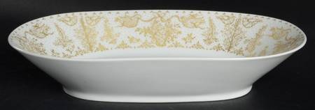 Idyll Gold 11" Oval Vegetable Bowl