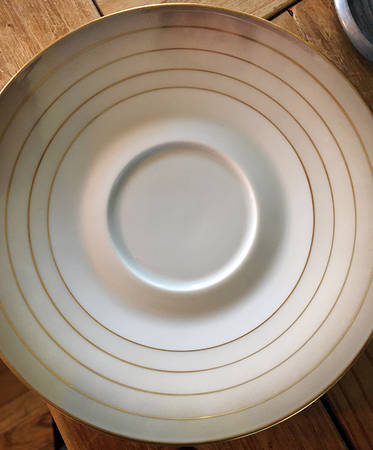 Iris (Classic Modern) Saucer for Footed Cup