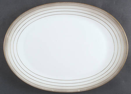 Iris (Classic Modern) 13" Oval Serving Platter