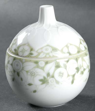 Jade Sugar Bowl & Lid