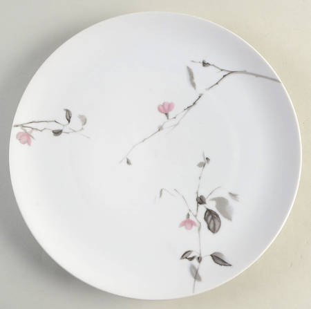 Japanese Quince (Platinum Trim) Large Dinner Plate