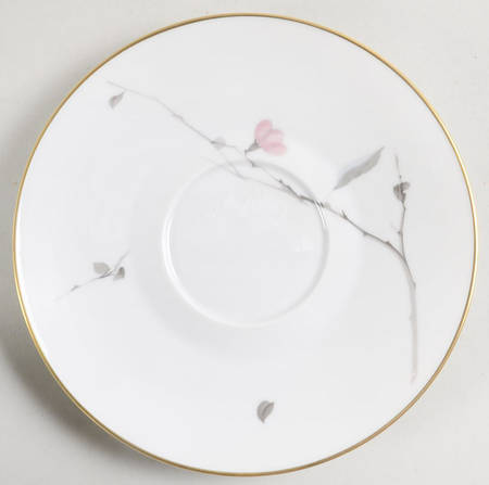 Japanese Quince (Gold Trim) Saucer for Footed Cream Soup Bowl by Rosenthal - Continental