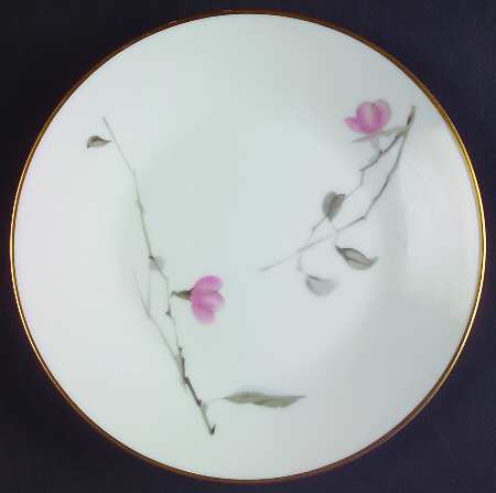 Japanese Quince (Gold Trim) Bread & Butter Plate
