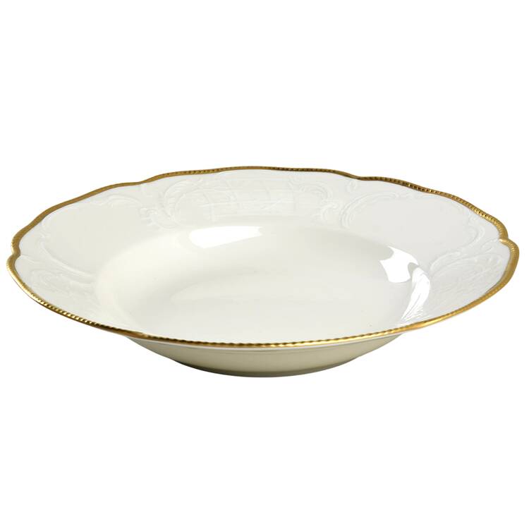 Jennifer Large Rim Soup Bowl by Rosenthal - Continental