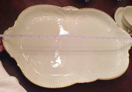 Jennifer 13" Oval Serving Platter