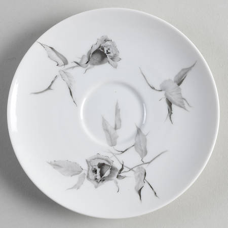 Jet Rose Saucer for Flat Cup