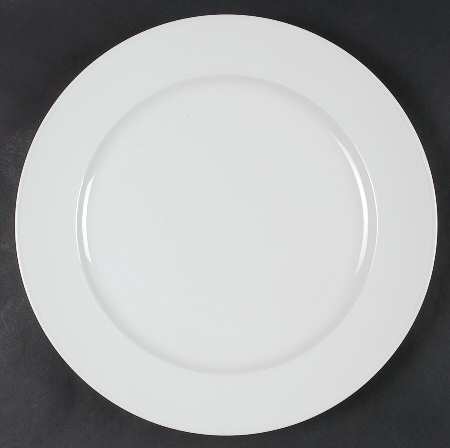 Joy White 12" Chop Plate (Round Platter)