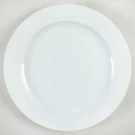 Joy White Dinner Plate