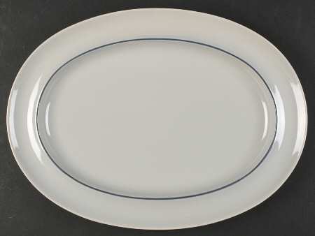 Kaari Grey 14" Oval Serving Platter