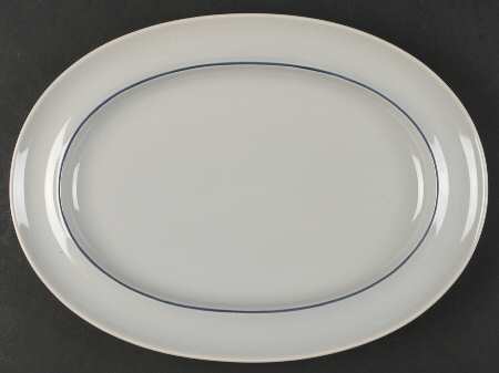 Kaari Grey 13" Oval Serving Platter