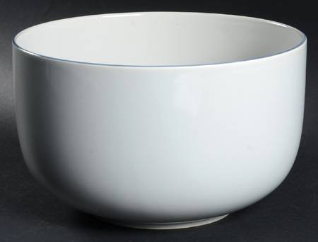 Kaari Grey 8" Round Vegetable Bowl