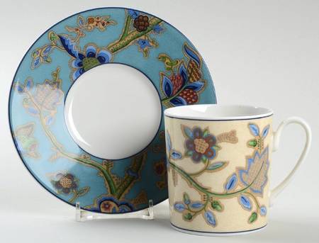 Kensington Flat Cup & Saucer Set