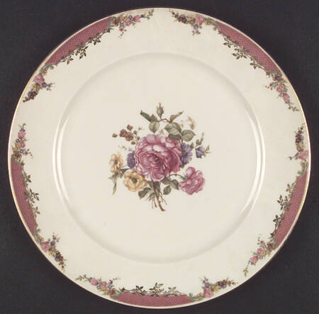 King's Rose (Cream Background, Smooth) by Rosenthal - Continental