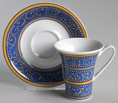 Kusumam Espresso Cup and Saucer Set