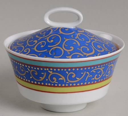 Kusumam Sugar Bowl & Lid