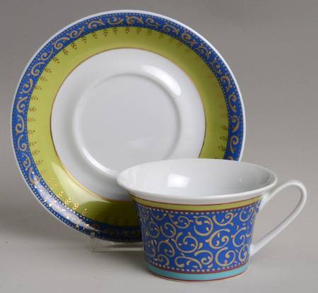 Kusumam Flat Cup & Saucer Set