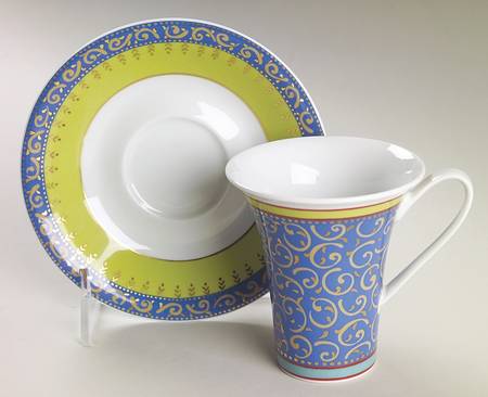 Kusumam Espresso Cup and Saucer Set