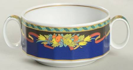 Le Roi Soleil Flat Cream Soup Bowl