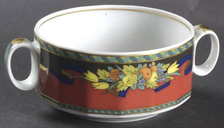 Le Roi Soleil Flat Cream Soup Bowl