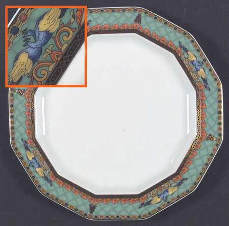 Le Voyage De Marco Polo Salad Plate