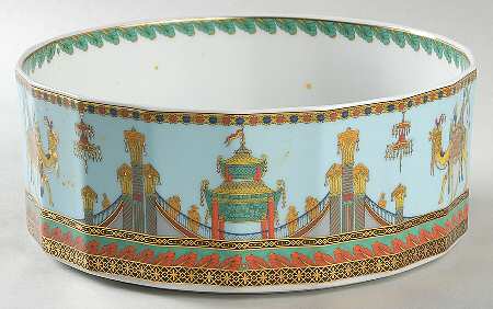 Le Voyage De Marco Polo 8" Round Vegetable Bowl
