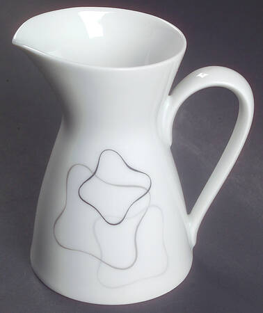 Linear Grey and Black Creamer