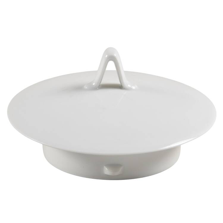 Linear Grey and Black Lid for Coffee Pot