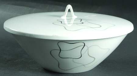 Linear Grey and Black Round Covered Vegetable-Uses RV9 as Base+CVLRV9