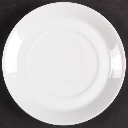 Linear Berlin White Saucer for Flat Cup
