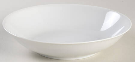 Linear Berlin White Coupe Soup Bowl