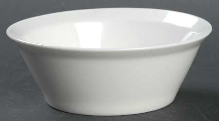 Linear Berlin White Fruit/Dessert (Sauce) Bowl
