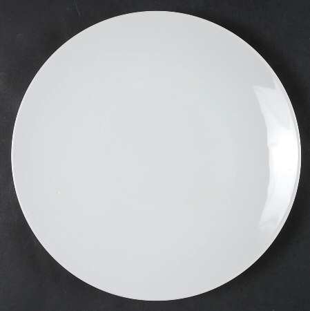 Linear Berlin White Dinner Plate