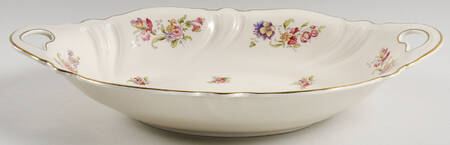 Lombul Gold (Gold Trim) Bread Basket Tray