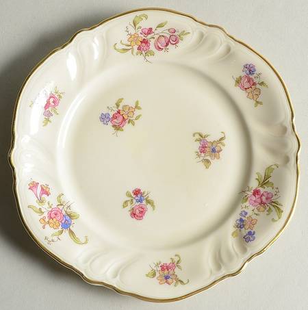 Lombul Gold (Gold Trim) Bread & Butter Plate