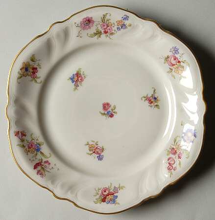 Lombul Gold (Gold Trim) Salad Plate