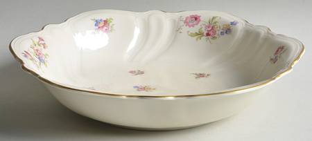 Lombul Gold (Gold Trim) 10" Round Vegetable Bowl