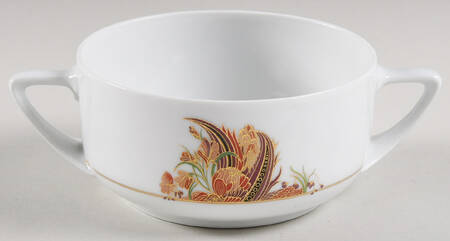 Lorenzo Flat Cream Soup Bowl