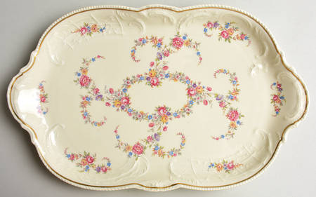 Lorraine 15" Oval Serving Platter