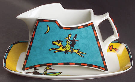 Love Story Open Sauce Boat & Underplate