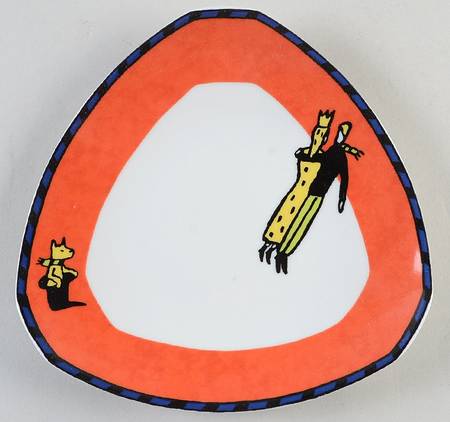 Love Story Salad Plate