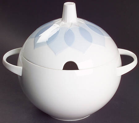 Lotus Azure Tureen &  Lid