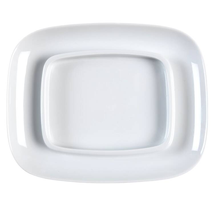 Lotus Azure Square Butter No Lid